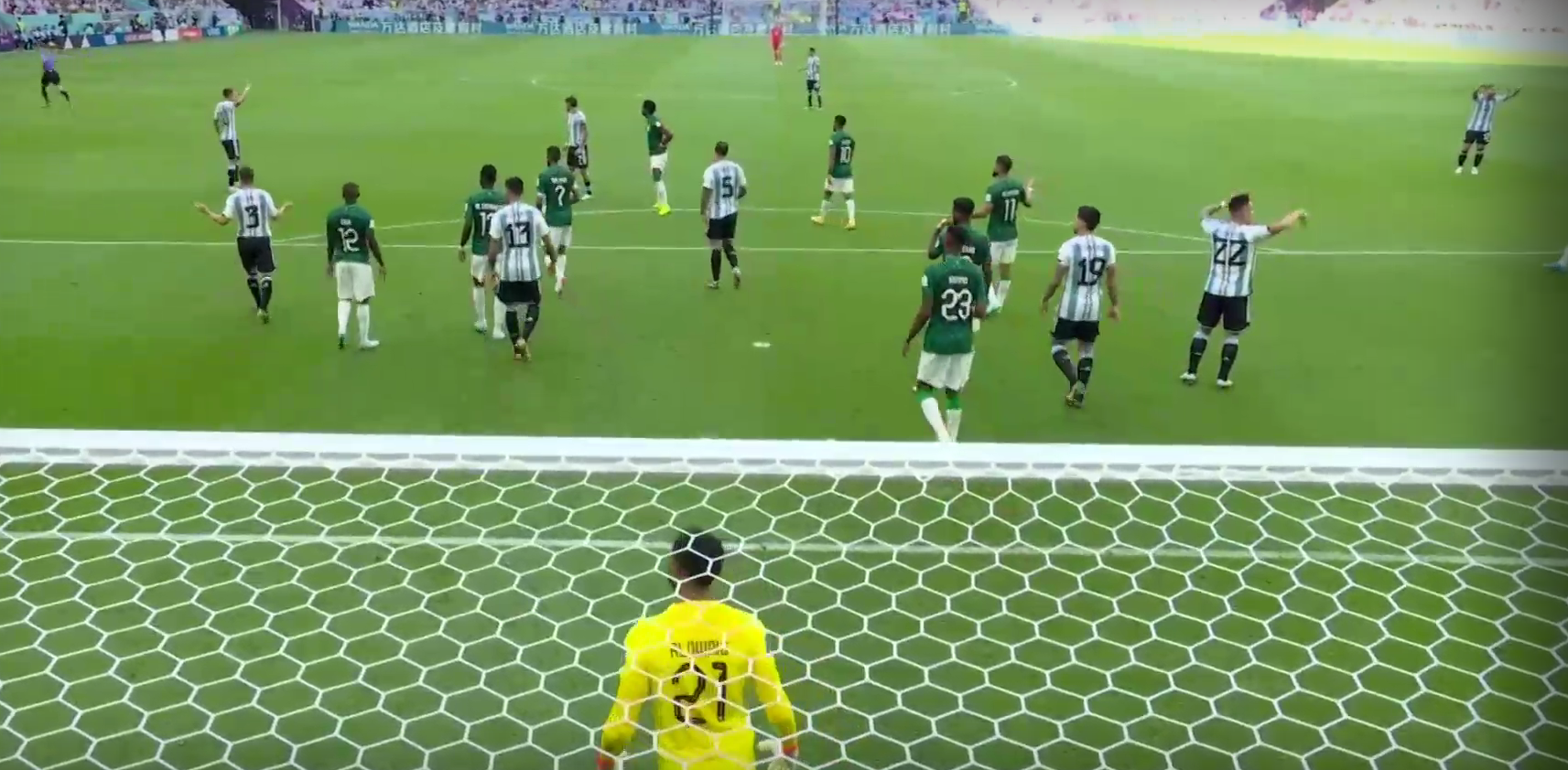 Саудитска Арабия Аржентина футбол